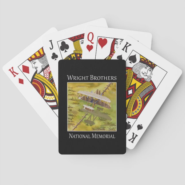 Jeu De Cartes Mémorial national des Frères Wright (dos)