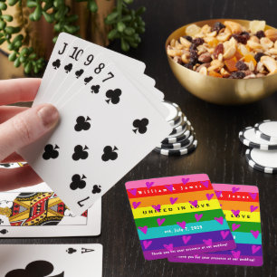 Jeu De Cartes Merci Mariage LGBTQ pour le mariage gay