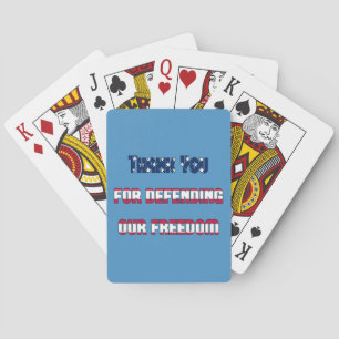 Jeu De Cartes Merci Patriotique Pour La Défense De Notre Liberté