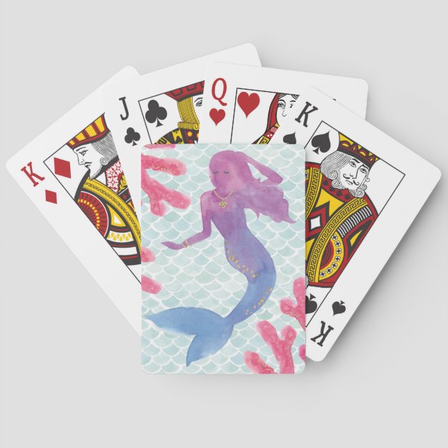 Jeu De Cartes Mermaid Friends I (dos)