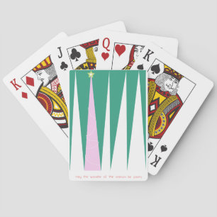 Jeu De Cartes Merveilleuse de la saison Arbre de Noël