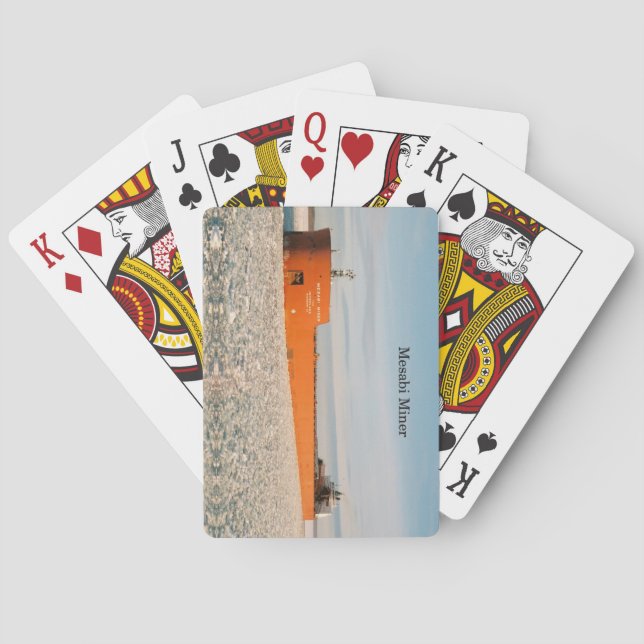 Jeu De Cartes Mesabi Miner jouer aux cartes (dos)