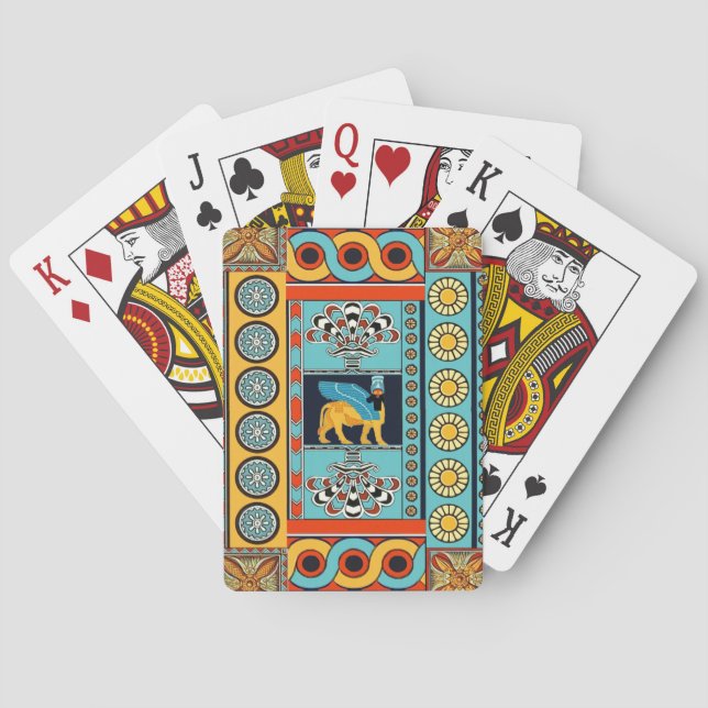 Jeu De Cartes Mésopotamie (dos)