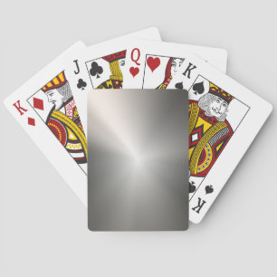 Jeu De Cartes Métal en acier inoxydable