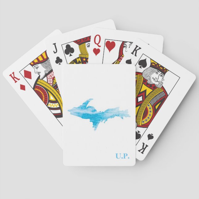 Jeu De Cartes Michigan U.P. Jouer des cartes (dos)