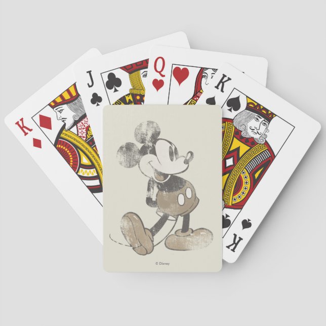 Jeu De Cartes Mickey classique | Perturbé (dos)