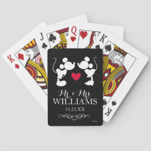 Jeu De Cartes Mickey et Minnie Mariage