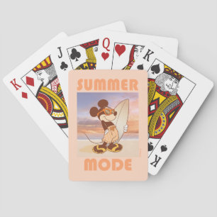 Jeu De Cartes Mickey Mouse Mode été plage