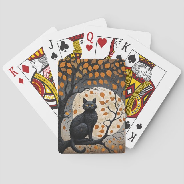 Jeu De Cartes Midnight Sentinel Under the Harvest Moon (dos)