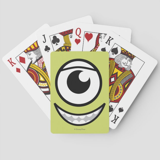 Jeu De Cartes Mike Face Lecture Des Cartes (dos)