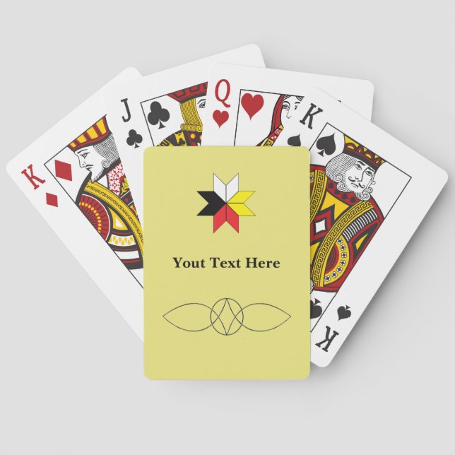 Jeu De Cartes Mi'kmaq/Celtique (dos)