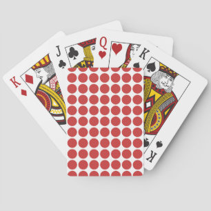 Jeu De Cartes Mini Pois Jouant aux cartes