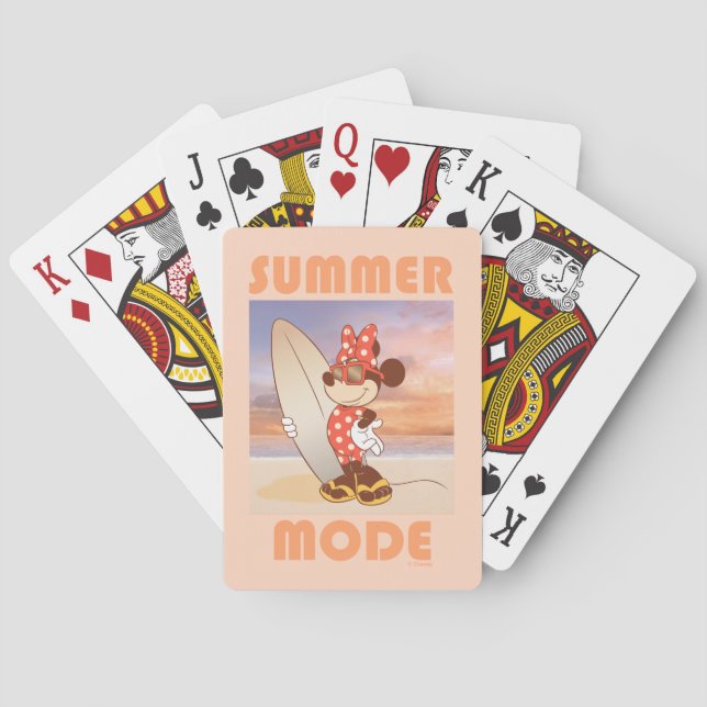 Jeu De Cartes Minnie | Mode été (dos)