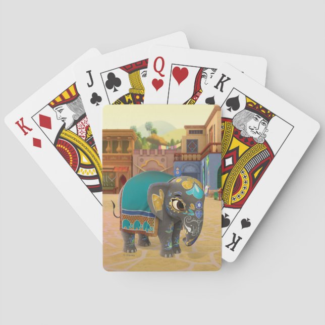 Jeu De Cartes Mira | Anoop - Eléphant Jouer aux cartes (dos)
