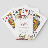 Mistletoe Manor Soeur Maid of Honor Personnalisé