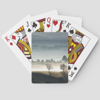 Jeu De Cartes Misty Suisse Paysage rural