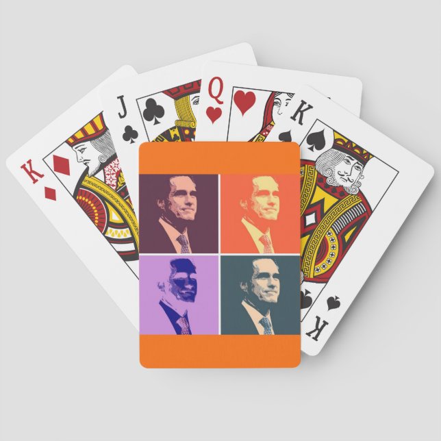 Jeu De Cartes Mitt Romney (dos)