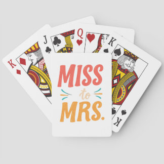 Jeu De Cartes Mlle à Mme