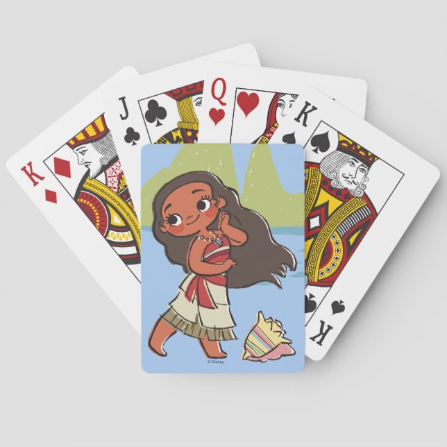 Jeu De Cartes Moana | Island Girl (dos)