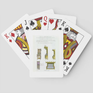 Jeu De Cartes Mobilier français et bourguignon du XVe siècle,