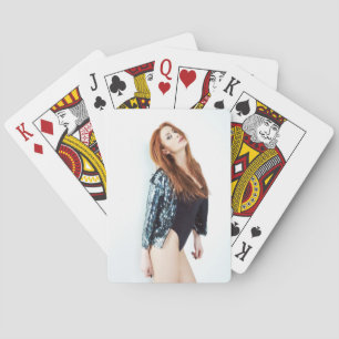 Jeu De Cartes Modèle de maillot de bain