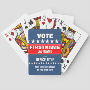 Jeu De Cartes Modèle fait sur commande de campagne