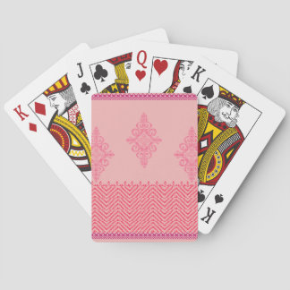 Jeu De Cartes Modèle floral complexe