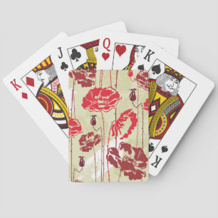 Jeu De Cartes Modèle floral Elegance Abstrait 2
