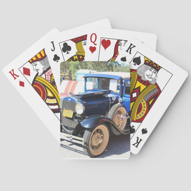 Jeu De Cartes modèle t voiture jouer aux cartes (dos)