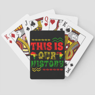 Jeu De Cartes Mois de l'histoire des Noirs, Afro-Américains