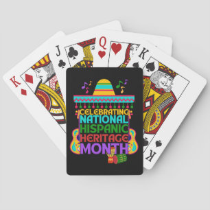 JEU DE CARTES MOIS DU PATRIMOINE HISPANIQUE SUR MESURE