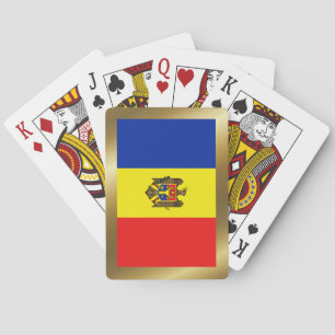 Jeu De Cartes Moldavie Drapeau Lecture Cartes