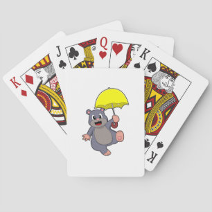 Jeu De Cartes Mole avec parapluie