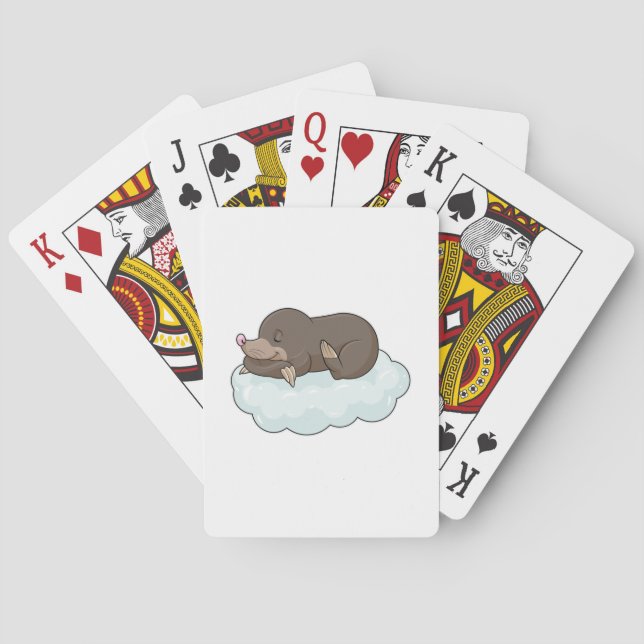 Jeu De Cartes Mole sur nuages (dos)