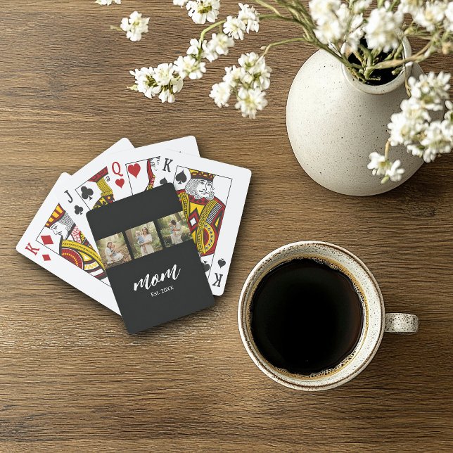 Jeu De Cartes Mom Established Modern Script 3 Photo (Créateur téléchargé)