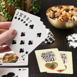 Jeu De Cartes Mon chat avait raison à votre sujet – Amateur de c