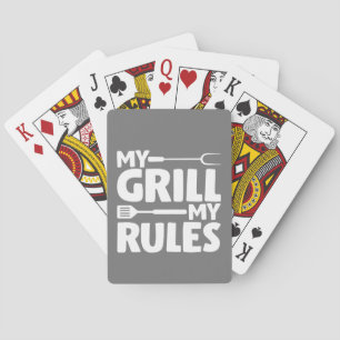 Jeu De Cartes Mon Grill mes règles