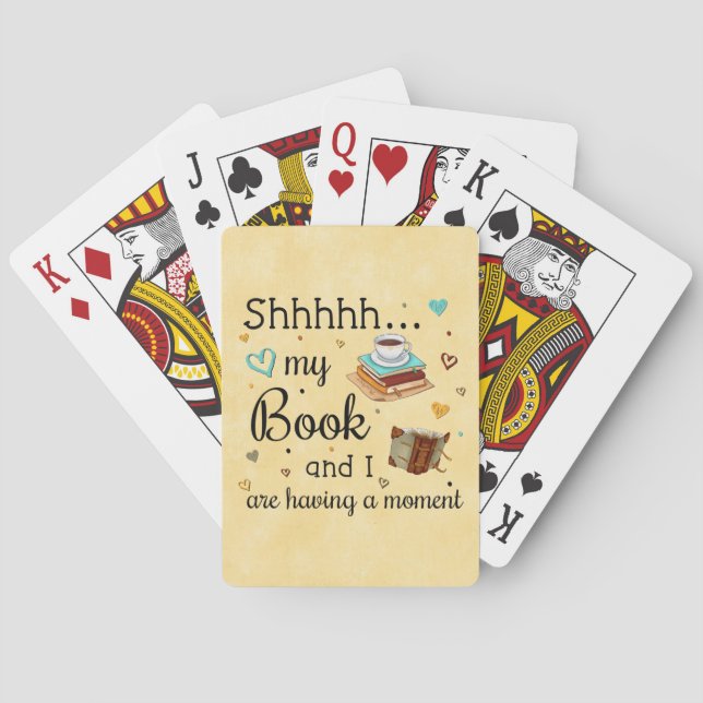 Jeu De Cartes Mon livre et moi avons un moment (dos)