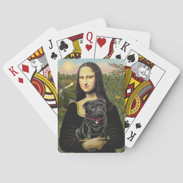 Jeu De Cartes Mona Lisa (dos)