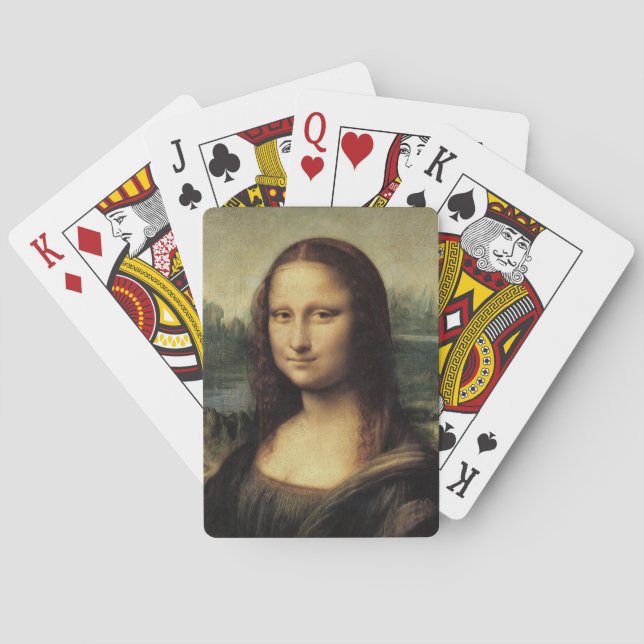 Jeu De Cartes Mona Lisa La Gioconda par Leonardo da Vinci (dos)