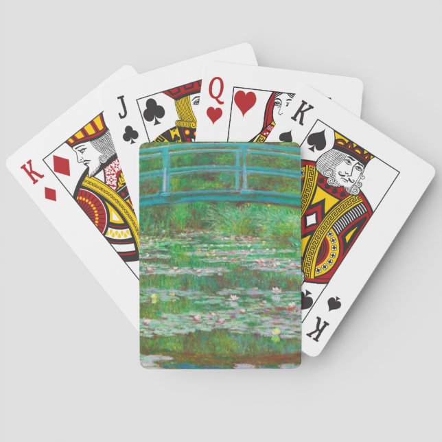 Jeu De Cartes Monet Le Pont Japonais (dos)