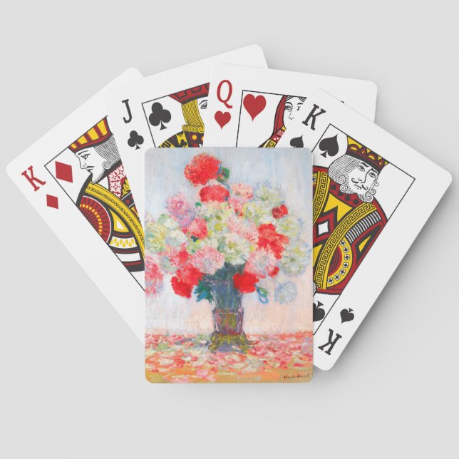 Jeu De Cartes Monet Peonies (dos)