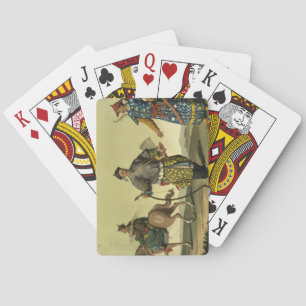 Jeu De Cartes Mongolian Eight Flags soldiers from Ching's milita