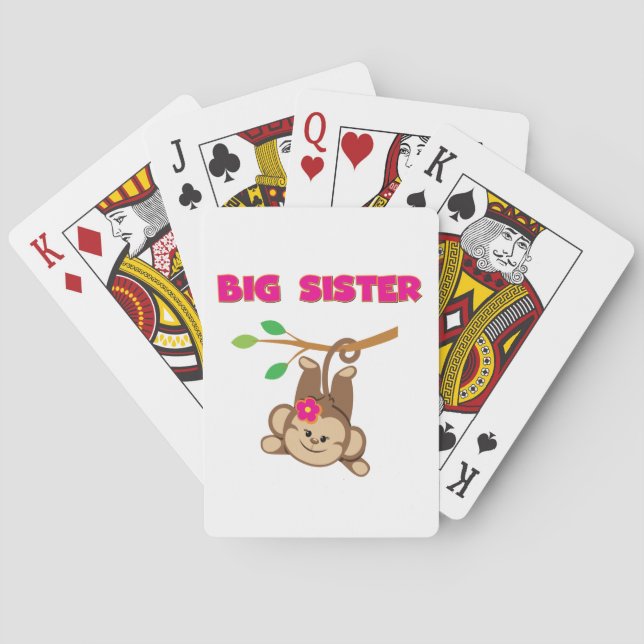 Jeu De Cartes Monkey Big Sister (dos)