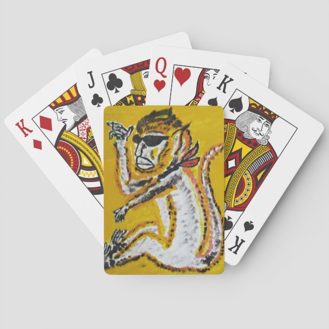 Jeu De Cartes Monkey Circus Art (dos)