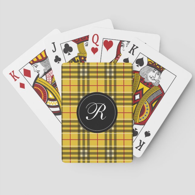 Jeu De Cartes Monogram Clan MacLeod (dos)