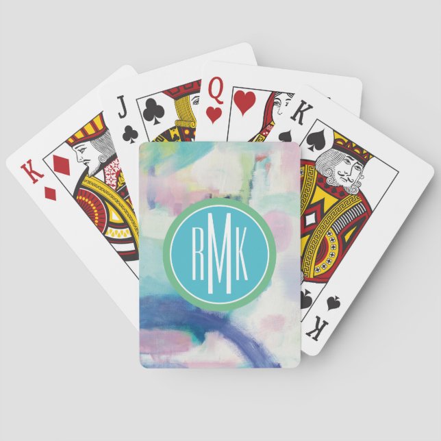 Jeu De Cartes Monogramme| Essai et air brillant (dos)
