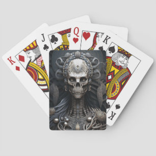 Jeu De Cartes Monstre crâne Squelette Horreur jouer cartes