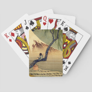 Jeu De Cartes Mont Fuji Japonais Vintage