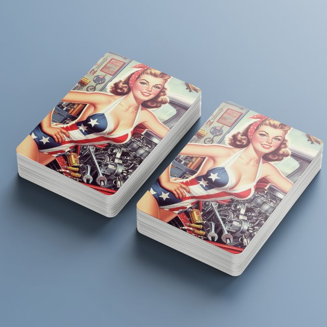 Jeu De Cartes Montage mécanique vintage (Créateur téléchargé)